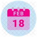 18 de febrero  Icono