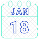 18 de janeiro  Ícone