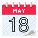 18 de maio  Ícone