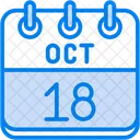 18 de octubre  Icono