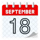 18 de setembro  Ícone