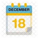 18 de diciembre  Icono