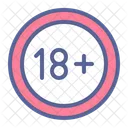 18 plus  Symbol
