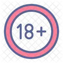 18 plus  Symbol