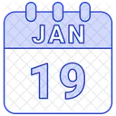 19 de enero  Icono