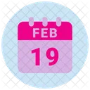 19 de febrero  Icono