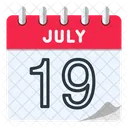 19 de julho  Ícone