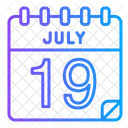 19 de julho  Ícone