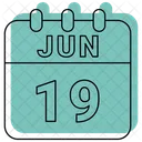19 de junio  Icono