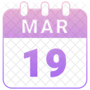 Marco Data Calendario Ícone