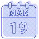 19 de Marzo  Icono