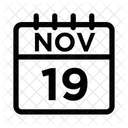 19 de noviembre  Icono