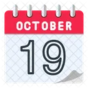 19 de outubro  Ícone