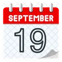 19 de setembro  Ícone