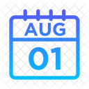 1º de agosto  Ícone