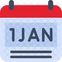 1º de janeiro  Ícone