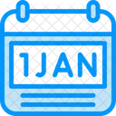 1º de janeiro  Ícone
