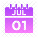 1º de julho  Ícone