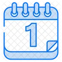 1st Date Date Calendar Icon