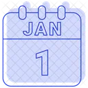 1st January  Icon