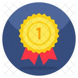 1st Position Badge  Icon