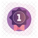 1st Rank Badge  Icon