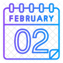 2 de febrero  Icono