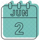 2 de junio  Icono