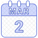 Marco Data Calendario Ícone