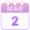 Marco Data Calendario Ícone