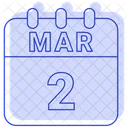 2 de Marzo  Icono