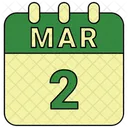 2 de Marzo  Icono