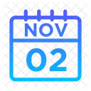 2 de noviembre  Icono