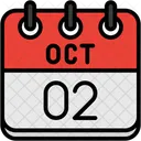 2 de octubre  Icono