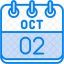 2 de octubre  Icono