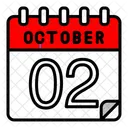 Octubre Icono