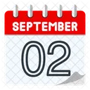 2 de setembro  Ícone