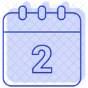 Day 2 Date Icon