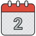 Day 2 Date Icon