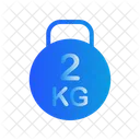 2 Kg Kettlebell  Icon