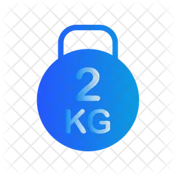 2 Kg Kettlebell  Icon