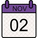 2 November Month November Icon
