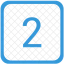 2 number  Icon