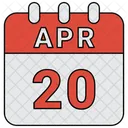 20 de abril  Ícone