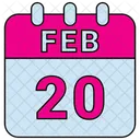 20 de febrero  Icono