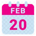 20 de febrero  Icono