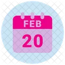 20 de febrero  Icono