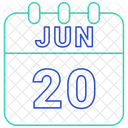 20 de junio  Icono