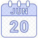 20 de junio  Icono