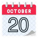 20 de outubro  Ícone